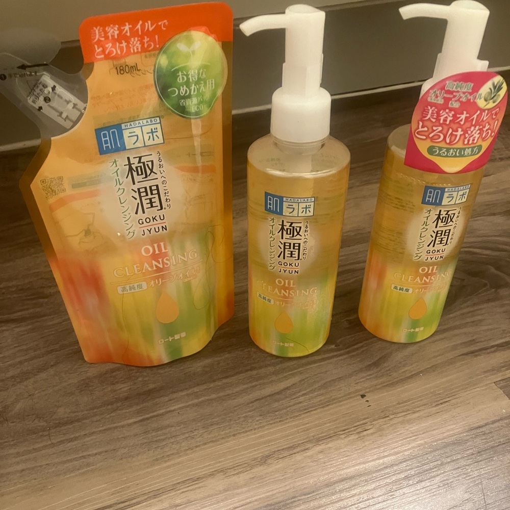 Gokujyun Hada Labo Cleanser Original ROHTO Hadalabo Gokujun Cleansing Oil 200ml